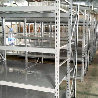 Estantería de servicio mediano ajustable de metal Longspan Warehouse